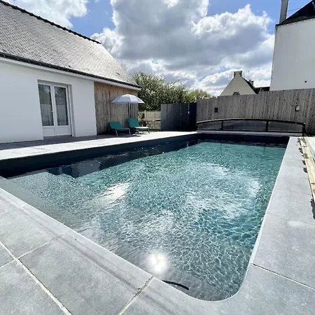 Holiday home Le Dolmen Maisonnette Ultra Cocooning - Piscine *